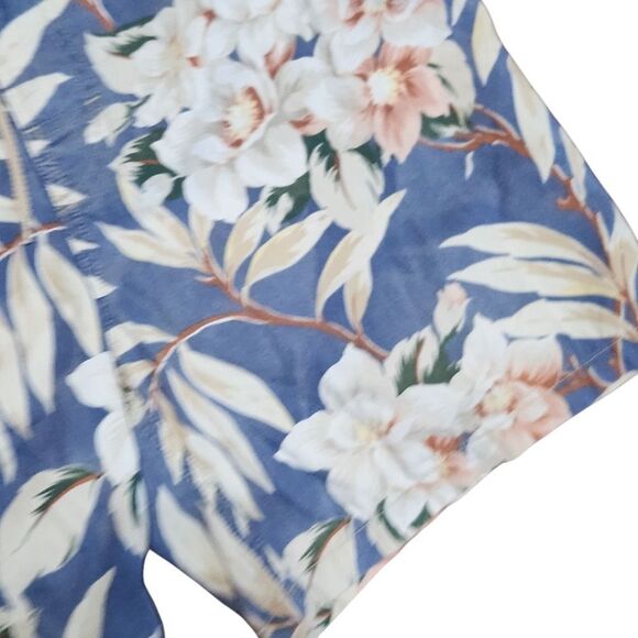 Polo Ralph Lauren Swim Shorts Mens Medium Floral Leaf Drawstring Trunks - Picture 8 of 9